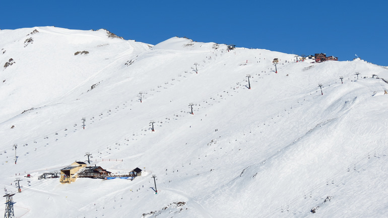Información de la montaña, temporada de invierno