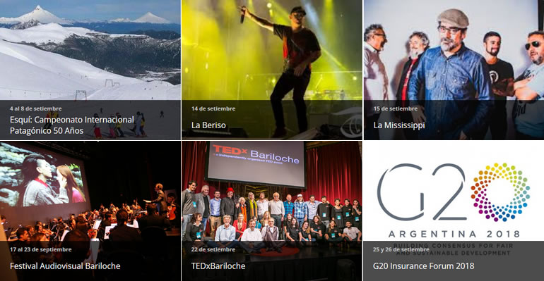 Descubrí los eventos de septiembre en Bariloche