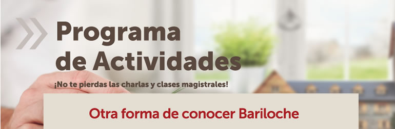 Bariloche a la Carta, cronograma completo