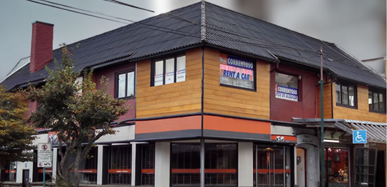 Correntoso Rent a Car mantiene un diferencial clave: una Oficina Central física, ubicada en pleno centro de Bariloche