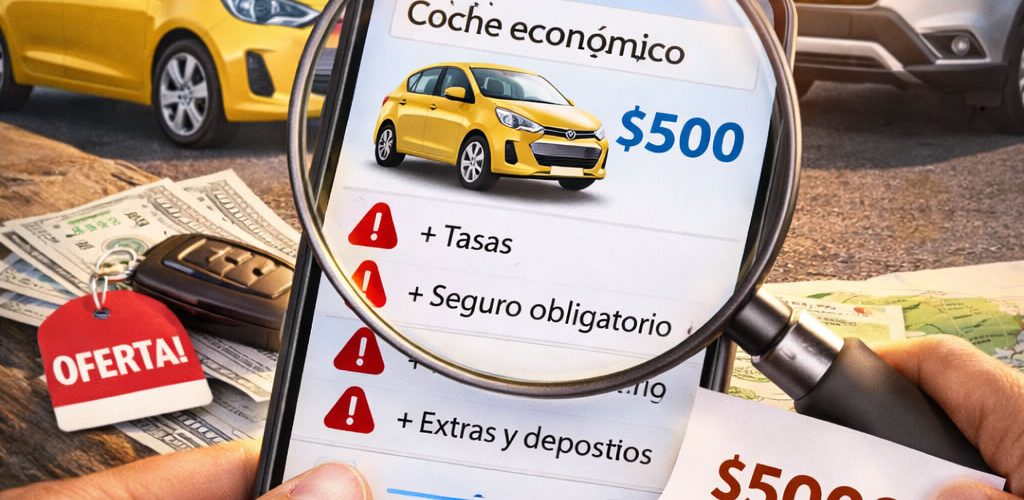 alquileres de autos parecen más baratos… y no lo son