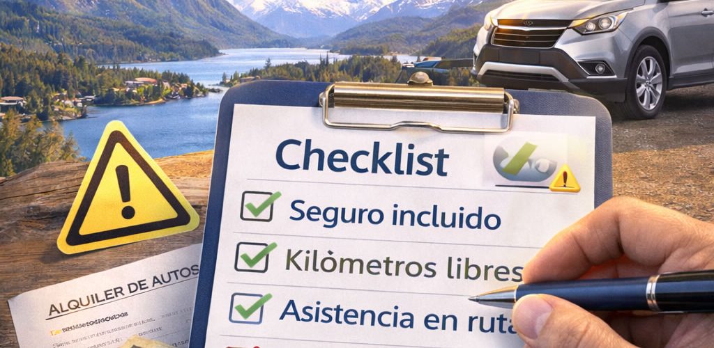 Qué incluye realmente un alquiler de auto en Bariloche (y qué deberías revisar antes de reservar)