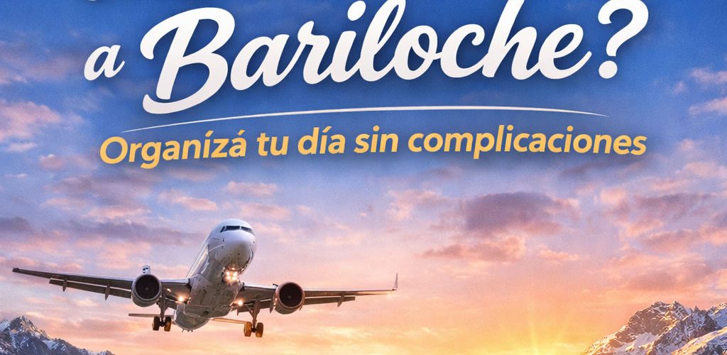 ¿Tu vuelo llega de madrugada a Bariloche? Así podés organizarte sin complicaciones