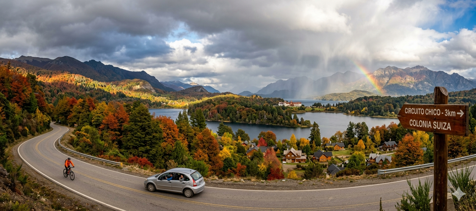 Circuito Chico y Colonia Suiza en otoño: el paseo ideal para días variables