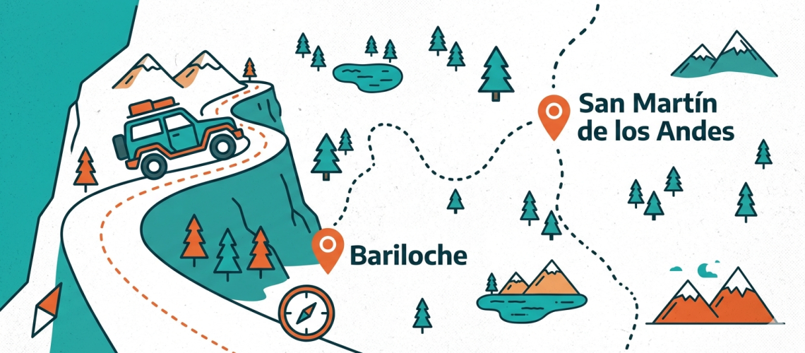 Cómo organizar un roadtrip desde Bariloche a San Martín de los Andes